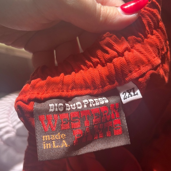 Big Bud Press Western Pants - Burnt Orange - Picture 4 of 6